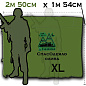 ТермоОдеяло ТакДеялко Усиленное XL (экстра большое спасательное покрывало) оливковое L-MAR