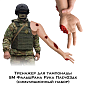 Тренажер для остановки кровотечения и тампонады SM ФальшРана Рука Плеч03дк (симуляционный набор)