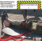 Водонепроницаемая наклейка "Жгут наложен в..." (10х15 см orac)