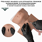 Тренажер манекен для отработки приемов коникотомии и крикотиротомии SM ФальшРана Cricothyrotomy-Neck-manik (с нижней половиной головы и всей шеей)