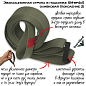 Эвакуационная стропа в подсумке SM-bp4x5 оливковая (поколение 2)